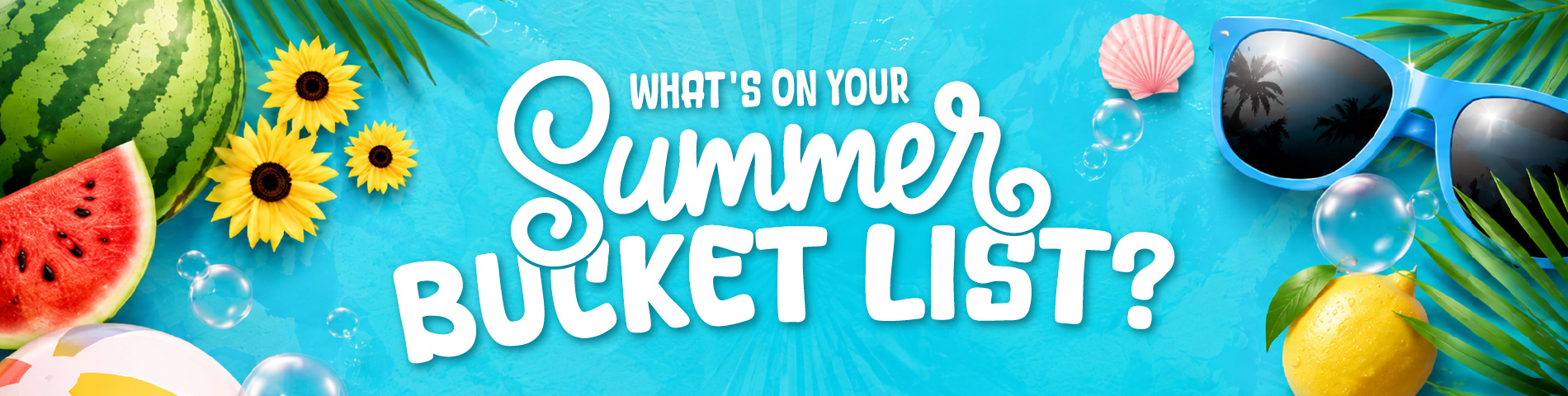 Summer Bucket List Banner