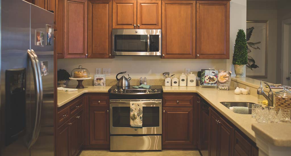 Cascades Verdae Greenville SC | Cottage Home Interior Kitchen | 06