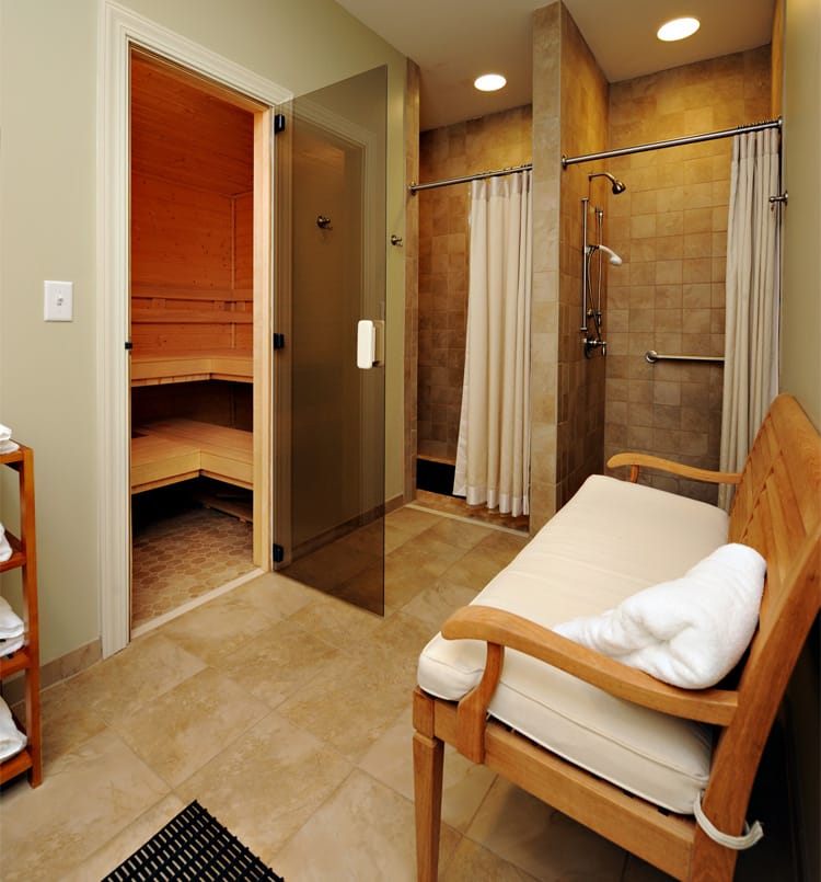 Cascades Verdae Greenville SC | Sauna Showers 