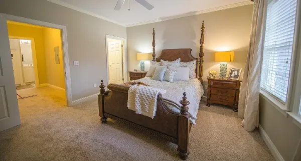 Cascades Verdae Greenville SC | Villa Apartment Interior Bedroom | 2020-25