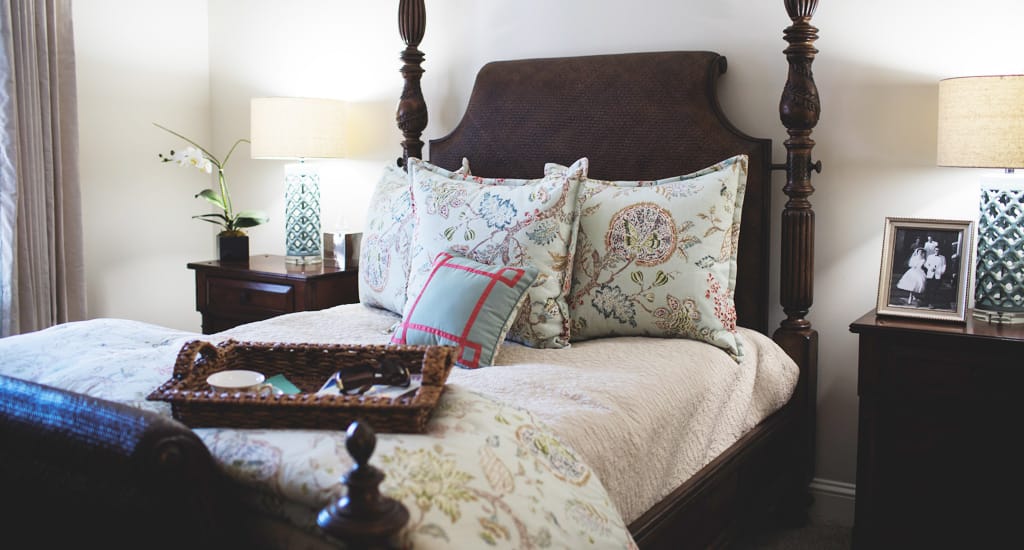 Cascades Verdae Greenville SC | Villa Apartment Interior Bedroom | 2016-1
