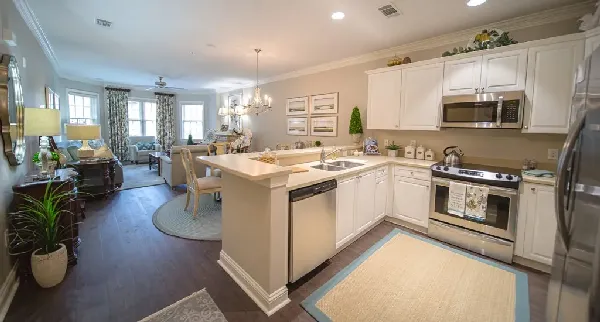 Cascades Verdae Greenville SC | Villa Apartment Interior Kitchen | 2020-16