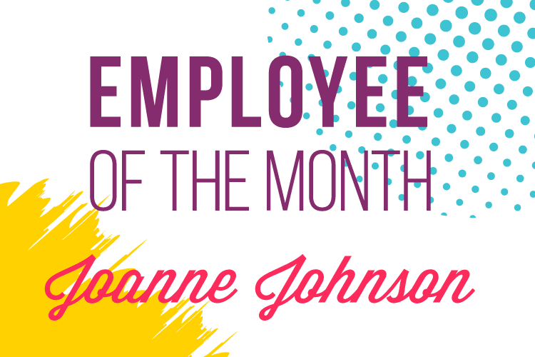 Joanne Johnson August Employee of the Month