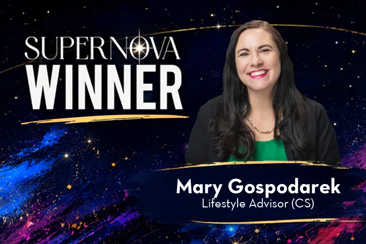 Mary Gospodarek Wins 2026 Lifestyle Advisor Care Services Supernova Award